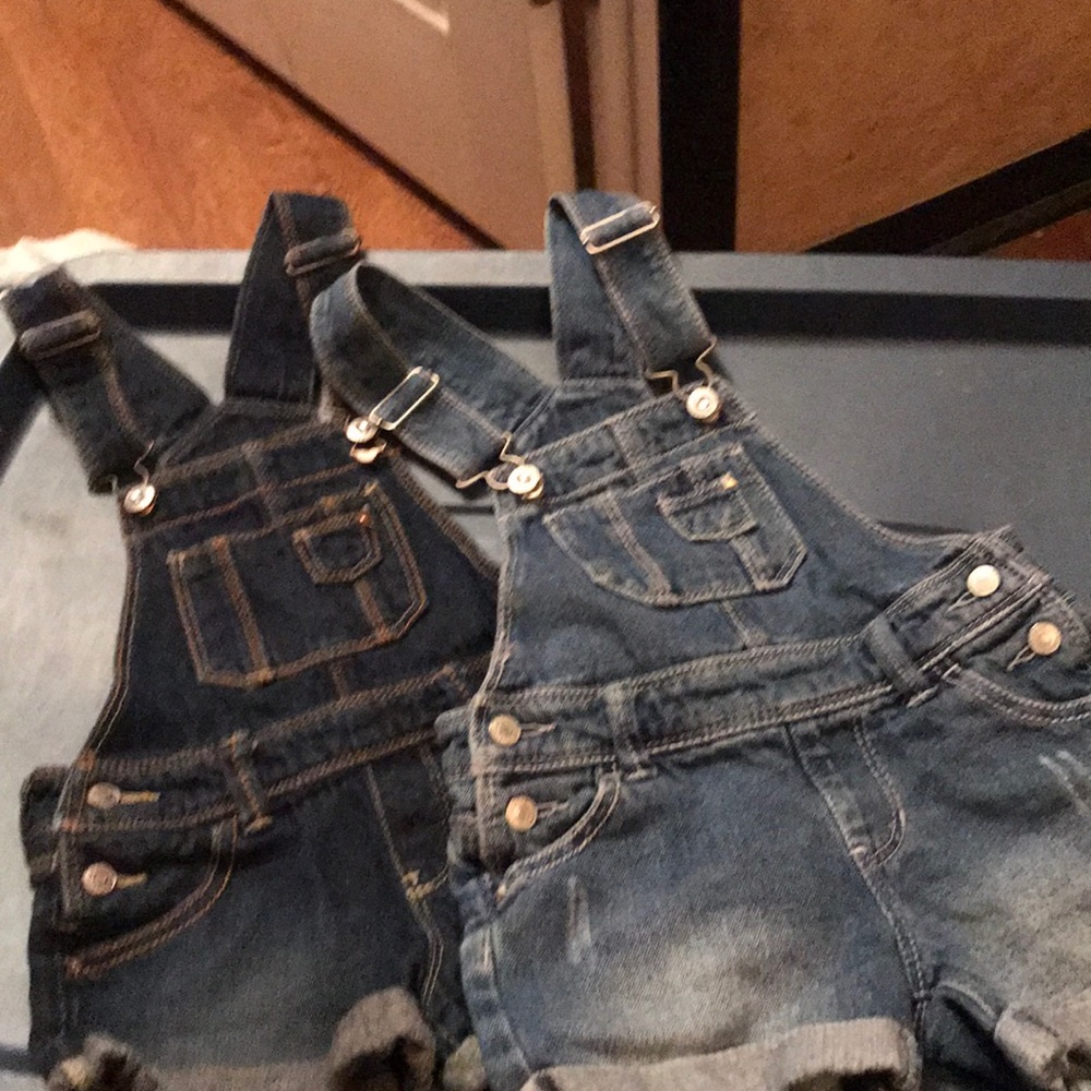Girls Overall Shorts